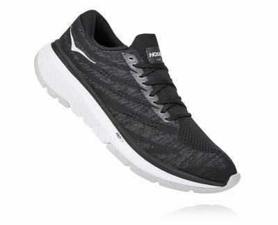 Hoka One One Cavu 3 Férfi Futócipő - Fekete/Fehér [H6487-920]